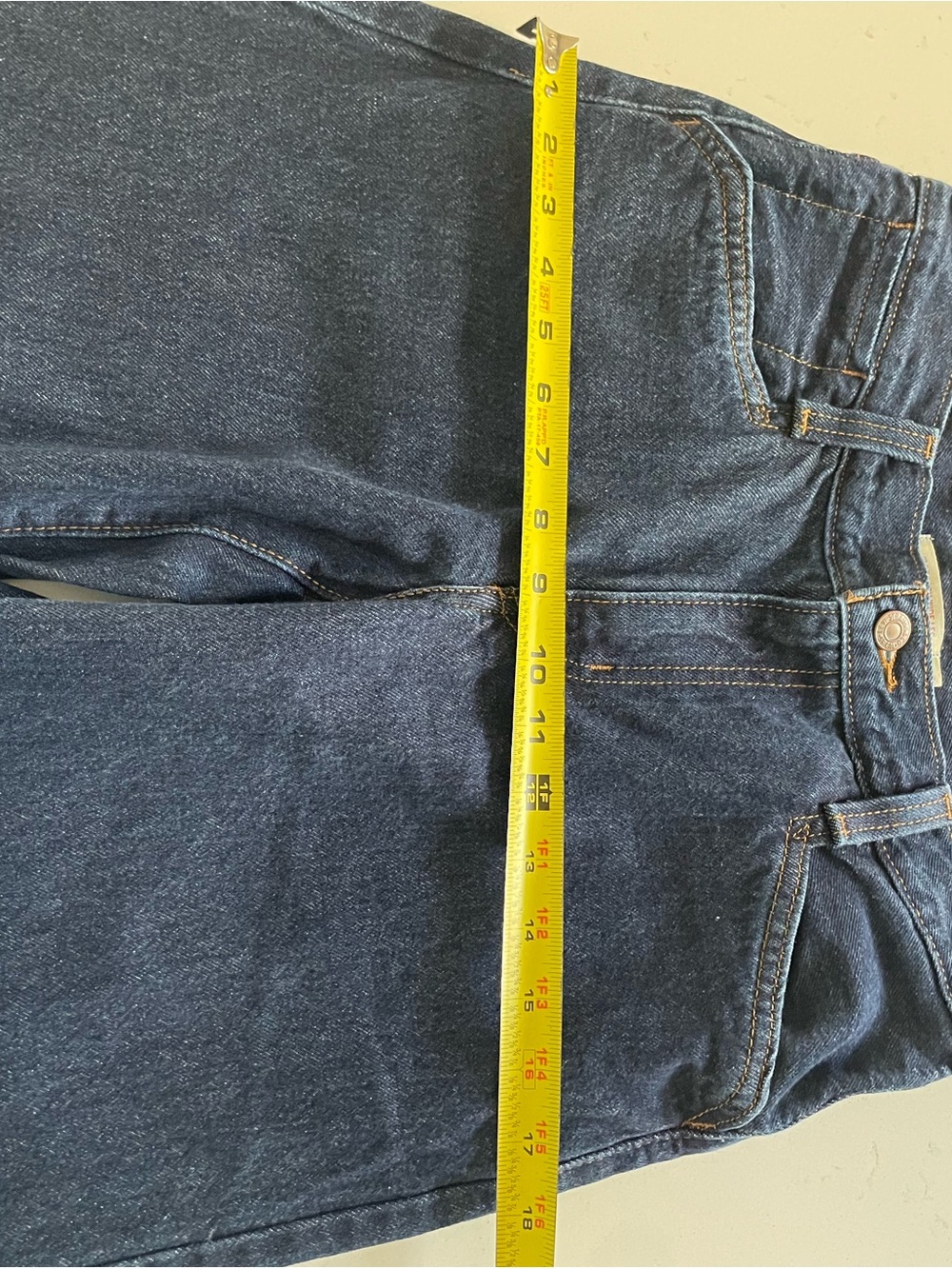 Levi's '94 Baggy Wide-Leg Jeans - Dark Blue 26 w/ 30” inseam *NWOT* y2k - Picture 9 of 12